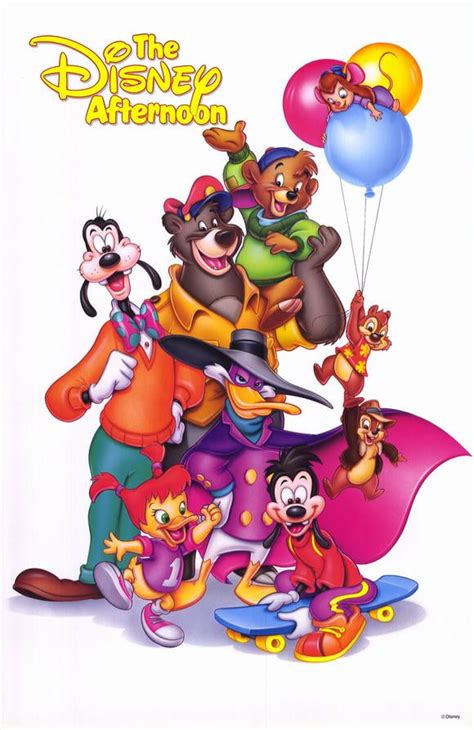 Disney Afternoon POSTER (27x40) (1991) - Walmart.com