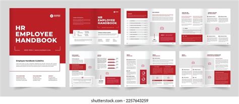 Hr Employee Handbook Design Employee Handbook Stock Vector (Royalty Free) 2257643259 | Shutterstock