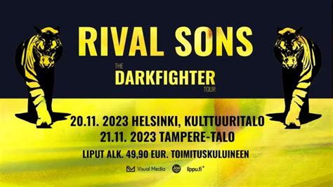 Event Rival Sons - 20/11/2023 - Helsinki - Kulttuuritalo - Finland