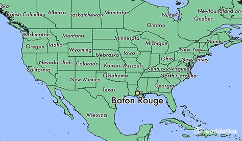 Baton Rouge Map