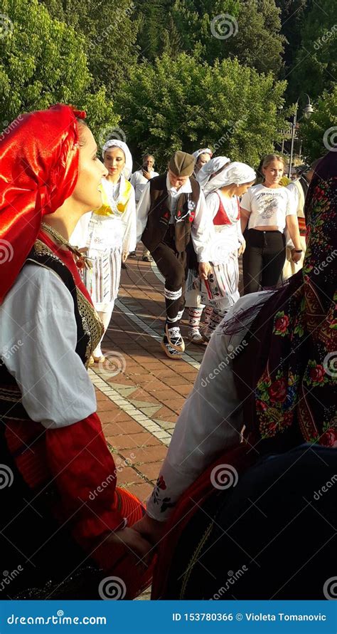 Serbian Folklore Girls Editorial Photo | CartoonDealer.com #198028951