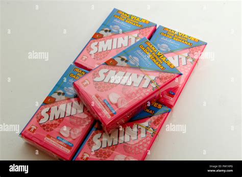 Smint is a type of breath mint. Every Smint candy has a triangular ...