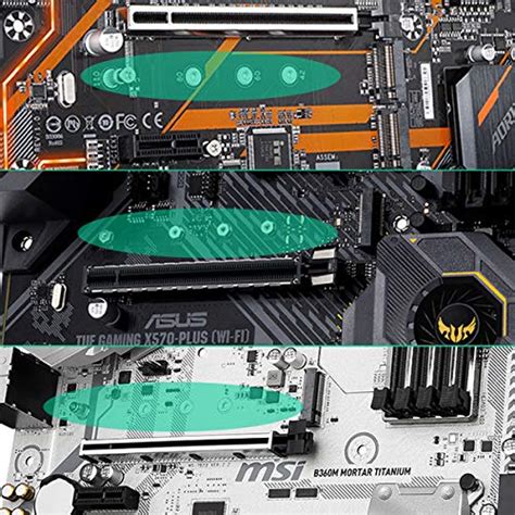 Akuoly M.2 SSD Screw Set PC Motherboard Screws Spacers for Asus ...