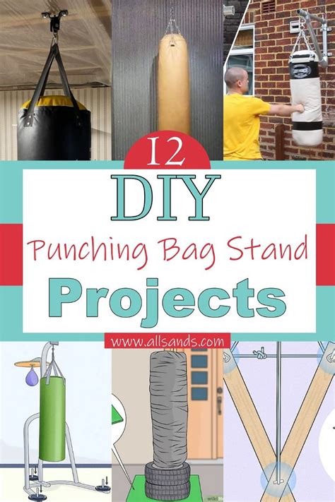 12 DIY Punching Bag Stand Projects For Your Home - All Sands