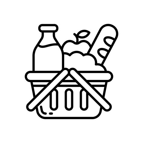 Grocery icon in vector. Illustration 27277476 Vector Art at Vecteezy