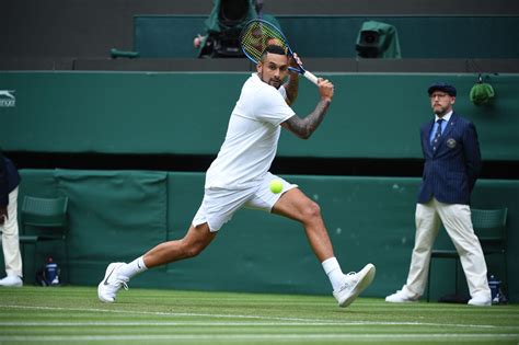 Kyrgios Wimbledon : Nick Kyrgios: Abdominal injury ends Australian's ...