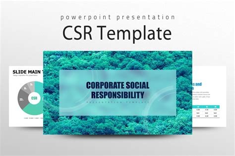 CSR PPT Template | Presentation Templates ~ Creative Market