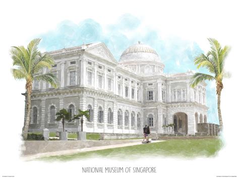 Art Prints - Lifestyle :: Singapore :: Singapore Heritage Building ...