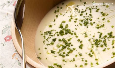 Receta de Vichyssoise - Karlos Arguiñano