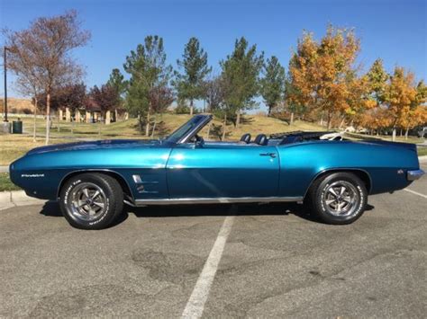 Seller of Classic Cars - 1969 Pontiac Firebird (Windward Blue/Metallic Dark Blue)