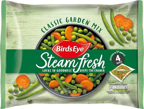 Birds Eye Steamfresh 4 Classic Garden Mix, 540g (Frozen) : Amazon.co.uk ...