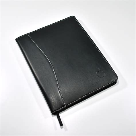 Leather Notebook (leather, black, embossed logo) – mattjfuller.com