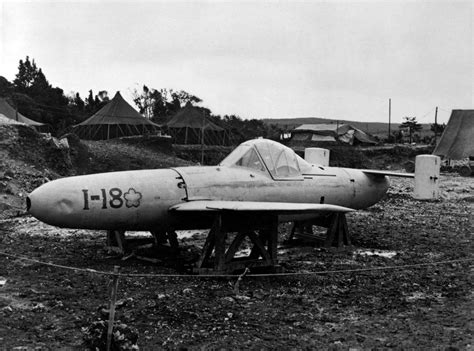 WWII Yokosuka MXY-7 Ohka kamikaze aircraft - photos - HomemadeTools.net