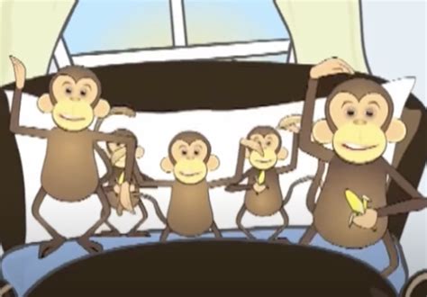 [Song] Five Monkeys Jumping on the Bed - ArabishWay