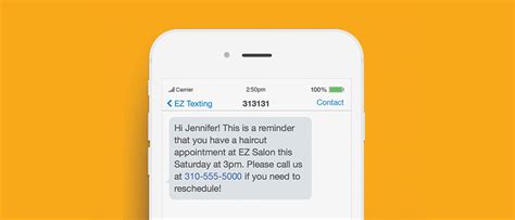 The 4 Things Your Appointment Confirmation Text Must Include | EZ Texting