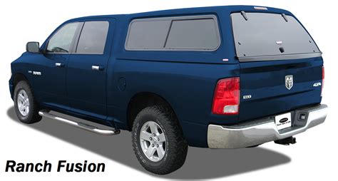 Ranch Fusion Series Fiberglass Truck Cap SALE! $1299.00/Installed! Includes a free fold-down ...