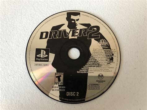 Driver 2 - disc 2 only - Playstation 1 PS1 - Cleaned & Tested - Video Games