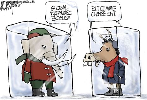 Global warming brain freeze: Editorial cartoon - cleveland.com