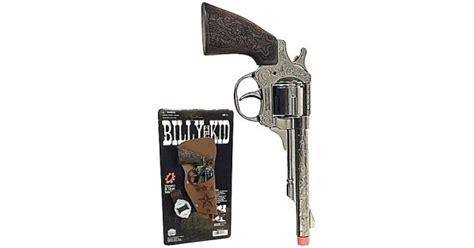 Billy the Kid Cap Gun : Replica Revolver : Cowboy Western Toy