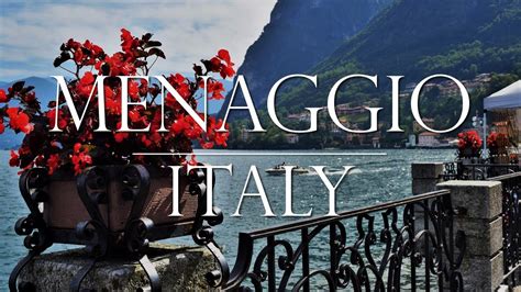 A PERFECT DAY IN MENAGGIO on Lake Como with Ferry from Bellagio - YouTube