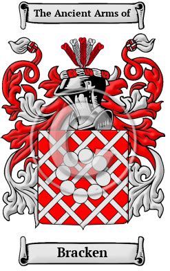 Bracken Name Meaning, Family History, Family Crest & Coats of Arms