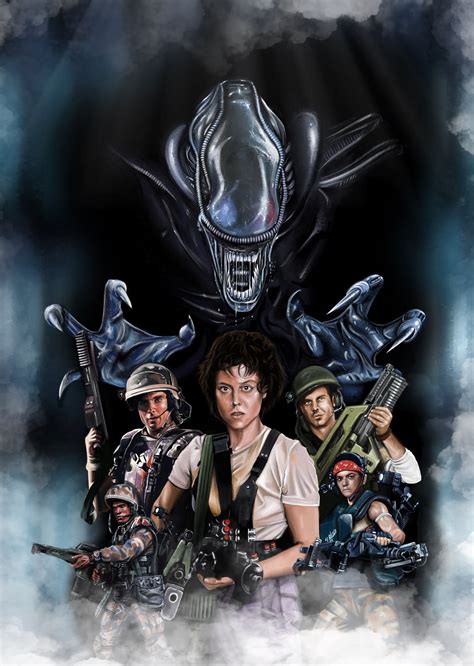 Aliens fan Art - Etsy