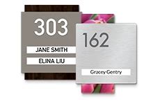 Custom Room Number Signs for Offices, Schools & More