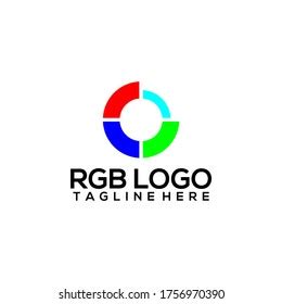 Rgb Logo Design Vector Template Stock Vector (Royalty Free) 1756970390 | Shutterstock