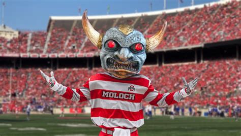 The Ohio State University To Replace Mascot 'Brutus Buckeye' With Moloch | Babylon Bee