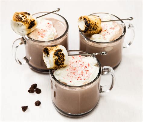 Boozy marshmallow hot chocolate