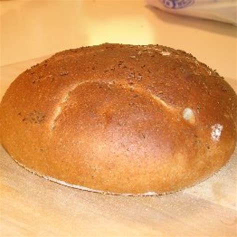 Caraway-Rye Bread 1 Lb (Oster Bread Machine)