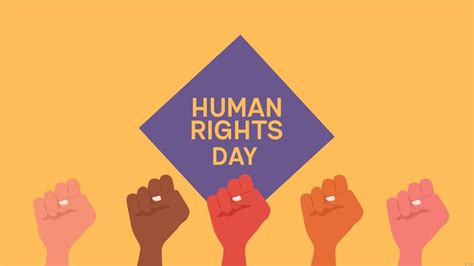 Human Rights Day Cartoon Background in Illustrator, PSD, JPG, PNG, SVG ...