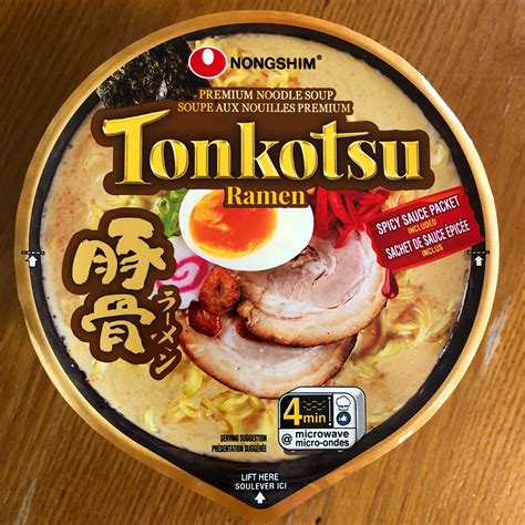 Nongshim Tonkotsu Ramen Bowl (Premium Noodle Soup) from Costco