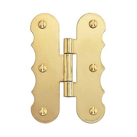 3/8" Offset Cabinet Hinge Polished Solid Brass | Renovator's Supply - Walmart.com - Walmart.com