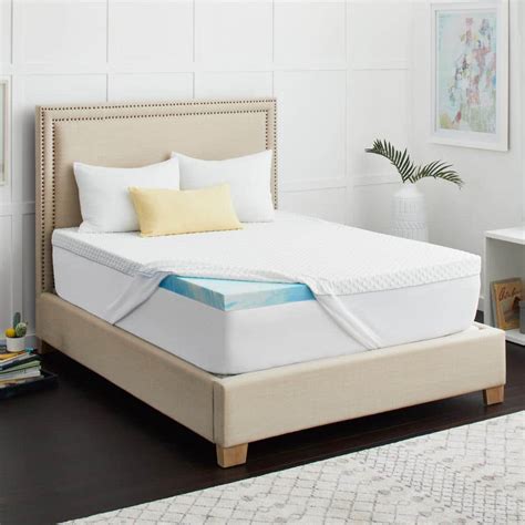 Sealy SealyChill 2 in. Plush Standard Gel Memory Foam King Mattress ...