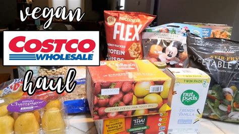 VEGAN COSTCO GROCERY HAUL - YouTube