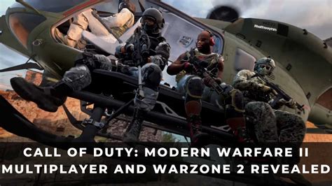 Call of Duty: Modern Warfare II Multiplayer and Warzone 2 Revealed - KeenGamer