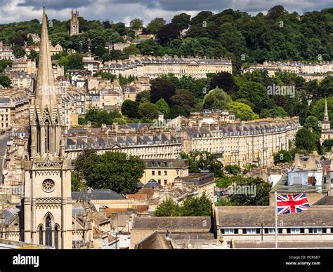 Bath Skyline Bath Cityscape Stock Photo - Alamy