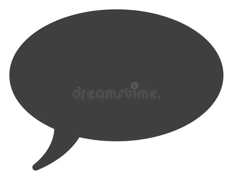 Vector Message Cloud Icon stock vector. Illustration of design - 139861942