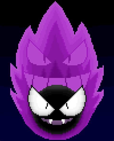 [OC] Gastly pixel art : r/pokemon