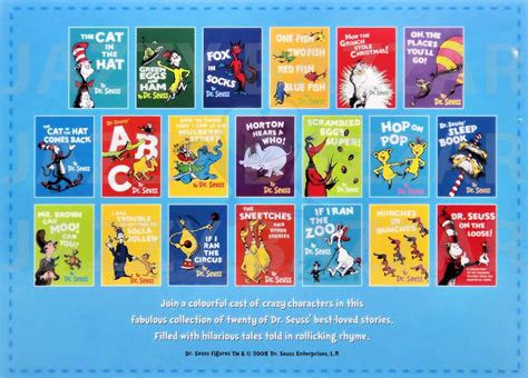 The Wonderful World of Dr. Seuss Collection Classic 20 Books Box Set ...