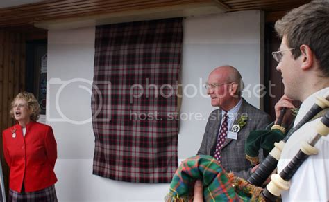 Highland Attire at the Annual Clan Macpherson Gathering in Badenoch