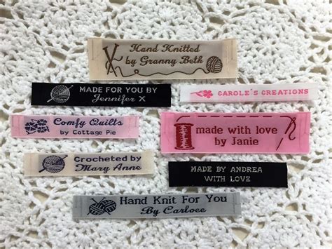 Personalized Sewing Labels for Handmade Items | Personalized Name Labels | itsminelabels.com