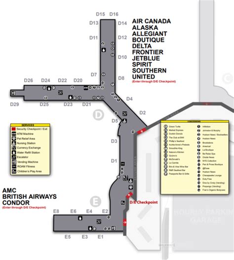 Baltimore/Washington International Airport [BWI] - Terminal Guide