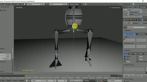 Blender Basics Tutorial #14 : Walk Cycle Animation - YouTube