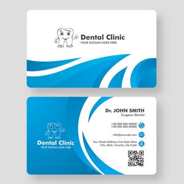 Visiting Card Design For Dentist