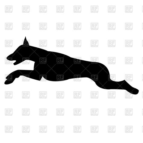 Dog Running Silhouette at GetDrawings | Free download