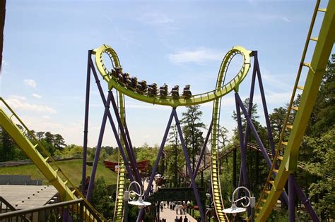 Medusa Roller Coaster Photos, Six Flags Great Adventure