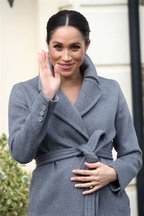 Meghan Markle Touching Baby Bump Pictures | POPSUGAR Family Photo 30