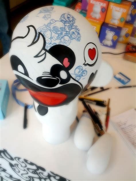 Mega Munny DIY @ Kidrobot London - Kastner Creative